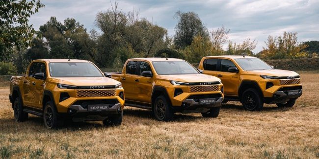 Автоновини: новий Toyota Hilux отримав гібрид 48V і сучасний салон Автоновини: новий Toyota Hilux отримав гібрид 48V і сучасний салон
