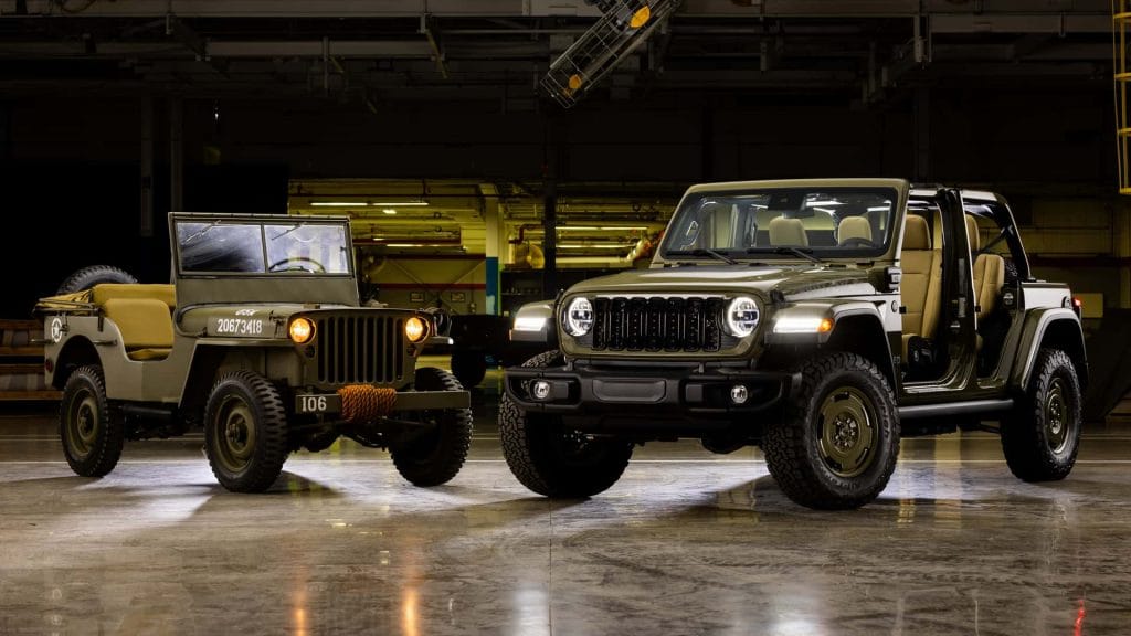 Презентовано Jeep Wrangler 4xe Willys '41: гібридний позашляховик з військовим характером