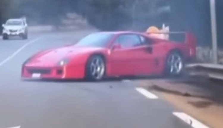 F40 NOrris crash screenshot
