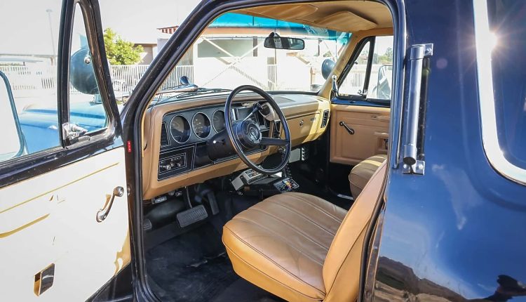 1982 dodge ramcharger 4×4 police car (2)