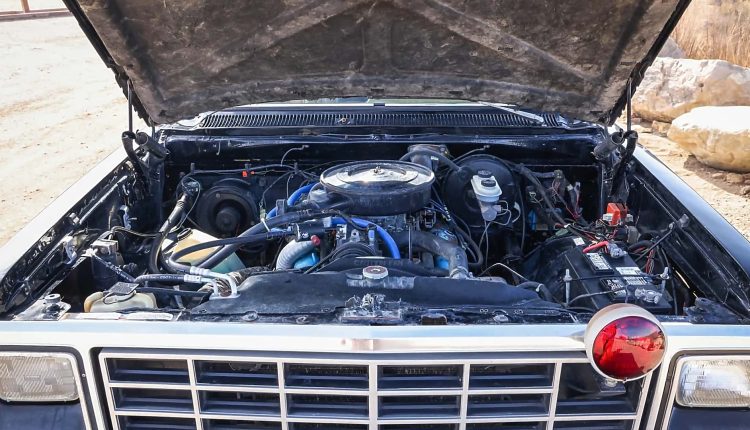 1982 dodge ramcharger 4×4 police car (4)