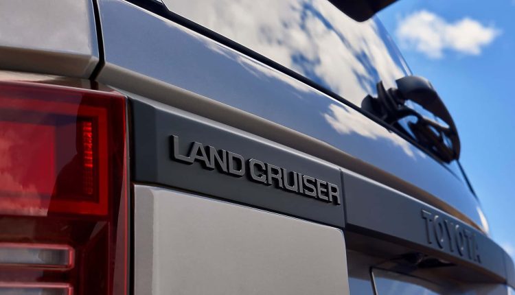 2024 toyota land cruiser exterior badging