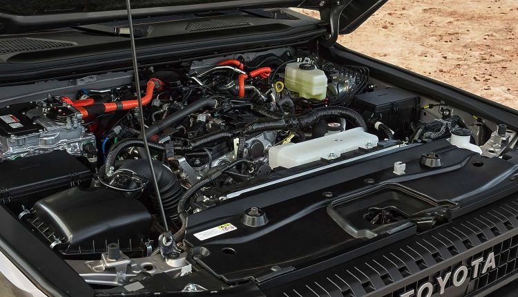 2024 toyota land cruiser exterior engine