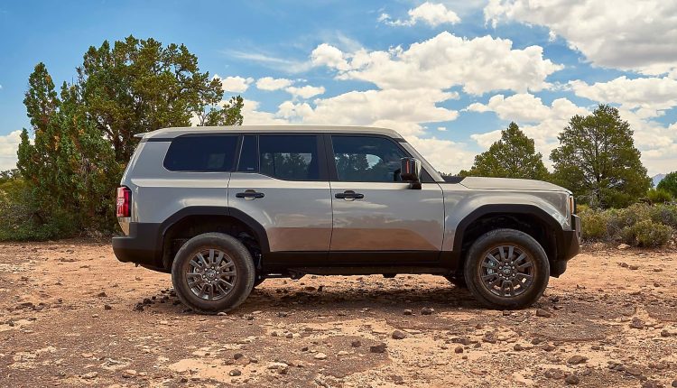 2024 toyota land cruiser exterior side profile