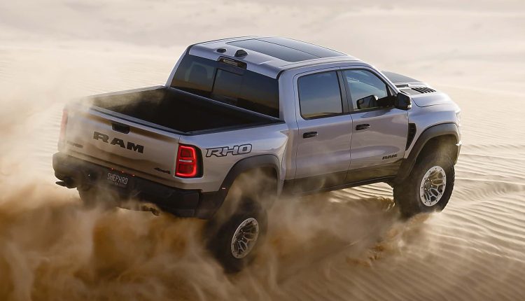 2025 ram 1500 rho rear 3 4