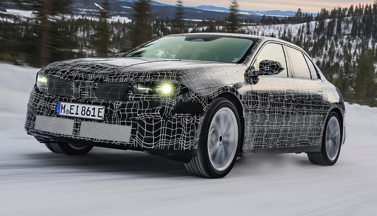 bmw neue klasse sedan prototype
