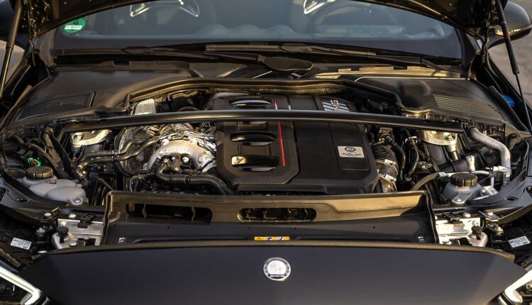 2024 mercedes amg c63 s e performance engine