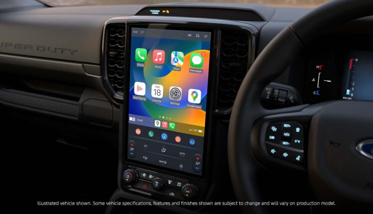 2026 ford ranger super duty interior australia