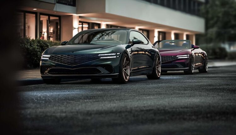 genesis x gran coupe and x gran convertible concepts