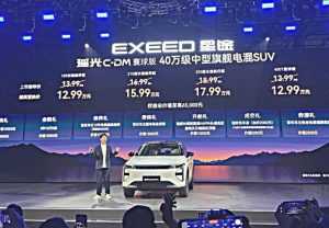 Представлено Exeed RX 2026: до 619 к.с., 1400 км запасу ходу та ціна від $19 200!