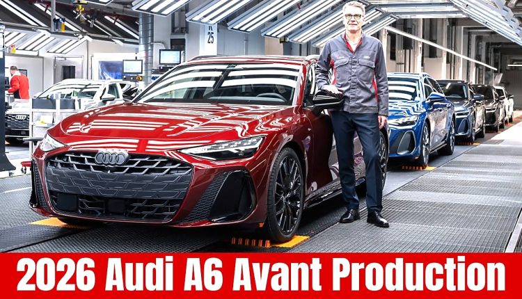 Audi A6 Avant 2026: як створюють нове покоління преміум-класу